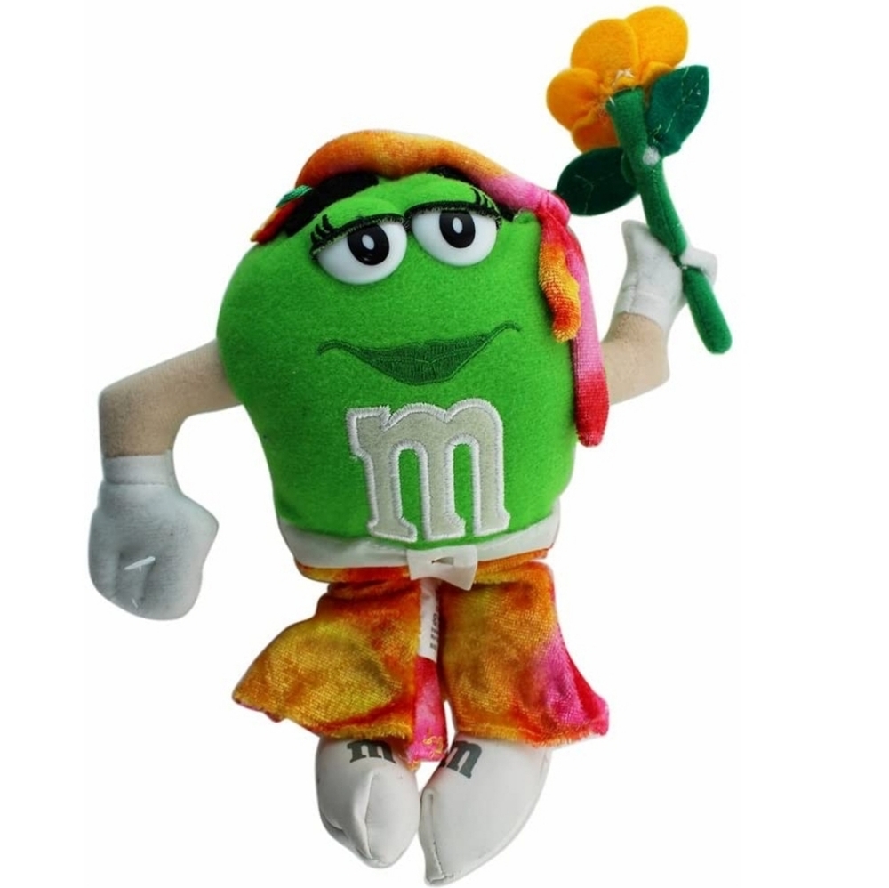 Green M&M Rare Hippy with tag